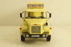 Berliet PMH 12 6x4 Cement Mixer Beton de Paris, yellow 1969, Hachette 1:43