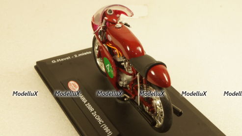 Jawa 350 2xOHC, No.4, GP Brünn G.Havel, Abrex 1:18