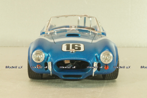 Shelby Cobra 427 S/C #16 1964, blue, Majorette 1:18