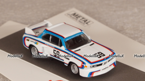 BMW CSL 3.5 #59 36/144 LAG BMW Motorsport 59, Schuco 1:87