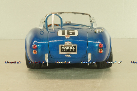 Shelby Cobra 427 S/C #16 1964, blue, Majorette 1:18
