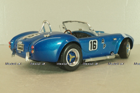 Shelby Cobra 427 S/C #16 1964, blue, Majorette 1:18