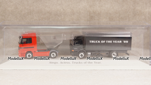 Mercedes Atego and Actros truck of the year Set, B66000322, Herpa 1:87