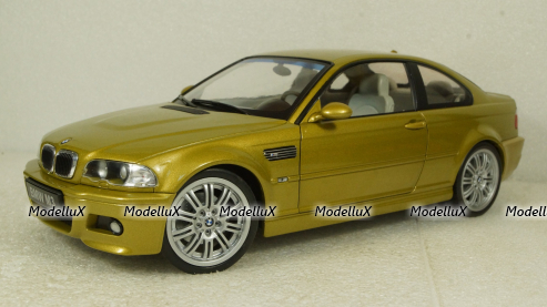 BMW M3 (E46) year 2000 phoenix yellow, S1806501, Solido 1:18