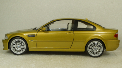 BMW M3 (E46) year 2000 phoenix yellow, S1806501, Solido 1:18