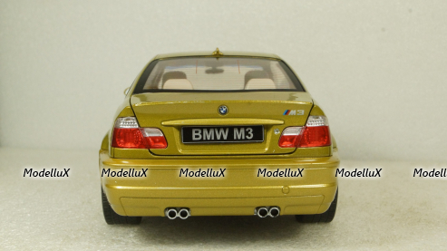 BMW M3 (E46) year 2000 phoenix yellow, S1806501, Solido 1:18