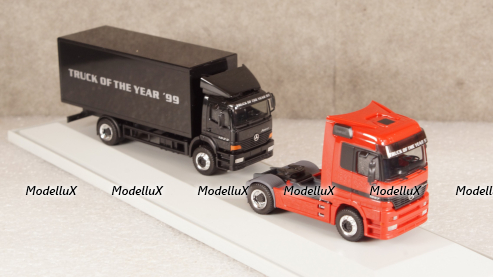 Mercedes Atego and Actros truck of the year Set, B66000322, Herpa 1:87