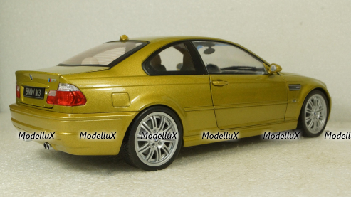BMW M3 (E46) year 2000 phoenix yellow, S1806501, Solido 1:18