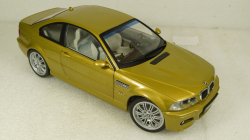 BMW M3 (E46) year 2000 phoenix yellow, S1806501, Solido 1:18