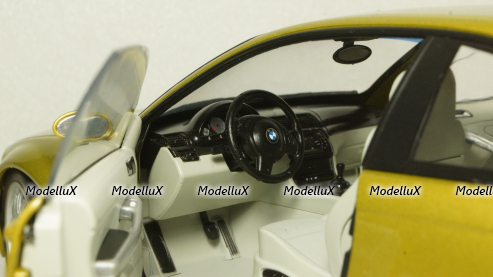 BMW M3 (E46) year 2000 phoenix yellow, S1806501, Solido 1:18