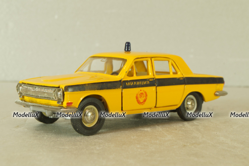 Газ-24 Волга А14, Милиция, ранняя, 80-81гг., Тантал/Радон 1:43