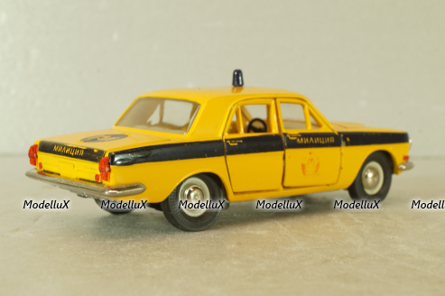 Газ-24 Волга А14, Милиция, ранняя, 80-81гг., Тантал/Радон 1:43