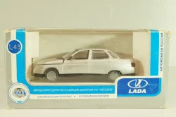 Ваз-2110, серебристый, Тантал/Радон 1:43