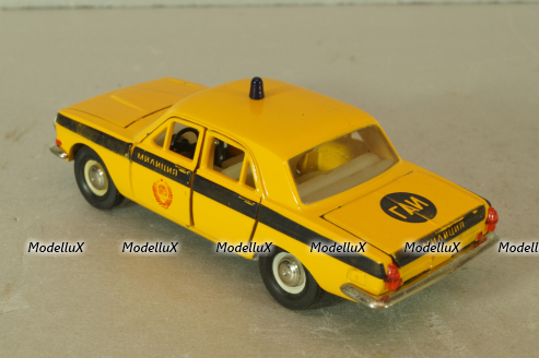 Газ-24 Волга А14, Милиция, ранняя, 80-81гг., Тантал/Радон 1:43