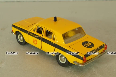 Газ-24 Волга А14, Милиция, ранняя, 80-81гг., Тантал/Радон 1:43