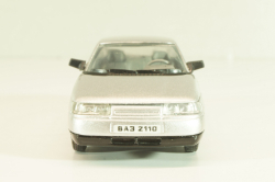 Ваз-2110, серебристый, Тантал/Радон 1:43