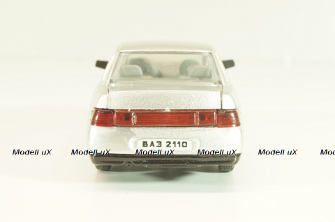 Ваз-2110, серебристый, Тантал/Радон 1:43