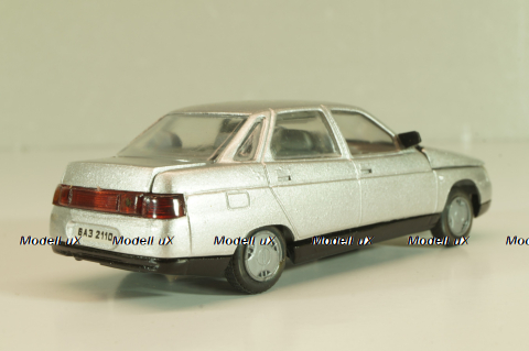 Ваз-2110, серебристый, Тантал/Радон 1:43