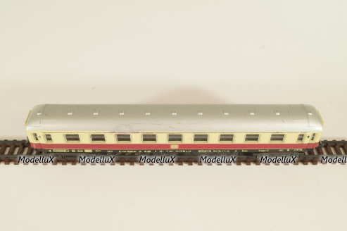 Вагон пассажирский, 1-класс (number), 4-х осный, DB, Epoche IV (1970–1985), бежевый/темно-красный, 2931, Lima 1:160 (N) 