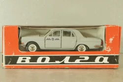 Газ-24 Волга, такси, серая, август 91г., Тантал/Радон 1:43