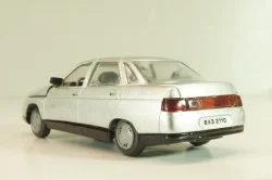 Ваз-2110, серебристый, Тантал/Радон 1:43