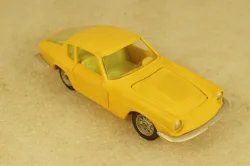 Maserati Mistral Coupe, желтая, Ремейк 1:43