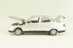 Ваз-2110, серебристый, Тантал/Радон 1:43