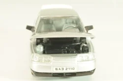 Ваз-2110, серебристый, Тантал/Радон 1:43