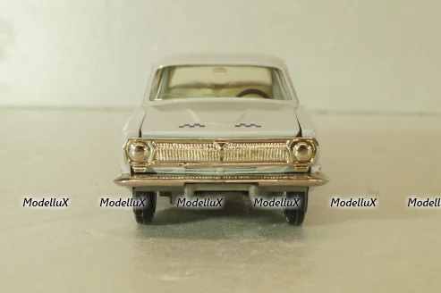 Газ-24 Волга, такси, серая, август 91г., Тантал/Радон 1:43