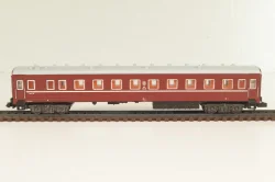 Вагон пассажирский (number), 4-х осный, СЖД, Epoche IV (1970–1985) с освещением, темно-красный, 5/4145, Piko 1:160 (N)