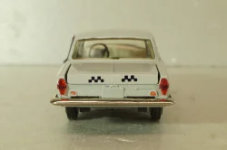 Газ-24 Волга, такси, серая, август 91г., Тантал/Радон 1:43