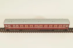 Вагон пассажирский (number), 4-х осный, СЖД, Epoche IV (1970–1985) с освещением, темно-красный, 5/4145, Piko 1:160 (N)