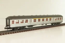 Вагон пассажирский (number 50 80 31-45300-6), 4-х осный, DB, Epoche III (1949 - 1970) серебристый, 40641, Piko 1:160 (N)