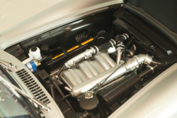 Mercedes-Benz 300SL Roadster (W198) 1957, silver, ‎180039030, Minichamps 1:18