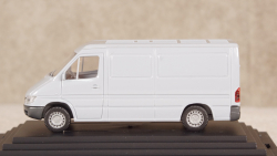 Mercedes Sprinter Van (W901) 1995, grey, B67871027, Wiking 1:87