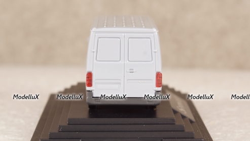 Mercedes Sprinter Van (W901) 1995, grey, B67871027, Wiking 1:87