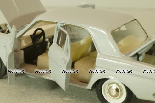 Газ-24 Волга, такси, серая, август 91г., Тантал/Радон 1:43