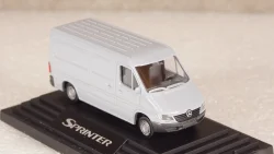 Mercedes Sprinter Van (W901) 1995, grey, B67871027, Wiking 1:87