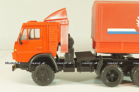 Камаз-5410 с п/прицепом с тентом, Элекон 1:43