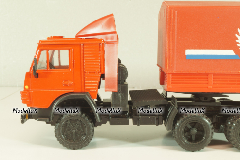 Камаз-5410 с п/прицепом с тентом, Элекон 1:43