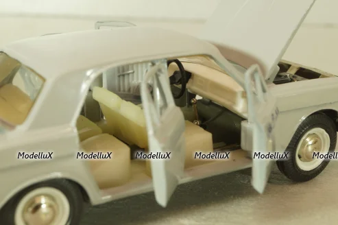 Газ-24 Волга, такси, серая, август 91г., Тантал/Радон 1:43