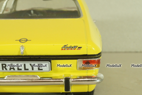 Opel Kadett B Coupé Rally 1965, yellow, Revell 1:18