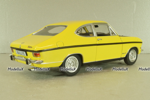 Opel Kadett B Coupé Rally 1965, yellow, Revell 1:18