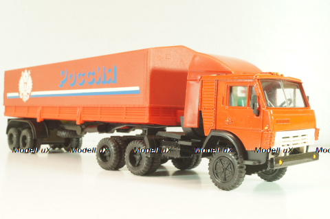 Камаз-5410 с п/прицепом с тентом, Элекон 1:43