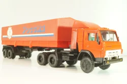 Камаз-5410 с п/прицепом с тентом, Элекон 1:43