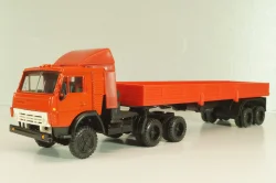 Камаз-5410 с п/прицепом с тентом, Элекон 1:43