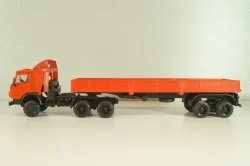 Камаз-5410 с п/прицепом с тентом, Элекон 1:43