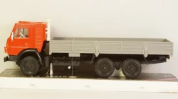 Камаз-53212 бортовой красный/серый, Арек 1:43 