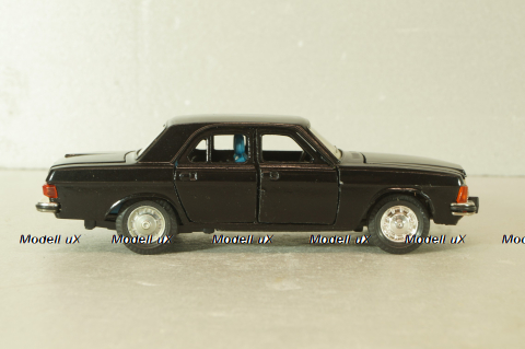 Газ-3102 Волга, черная,  Агат 1:43