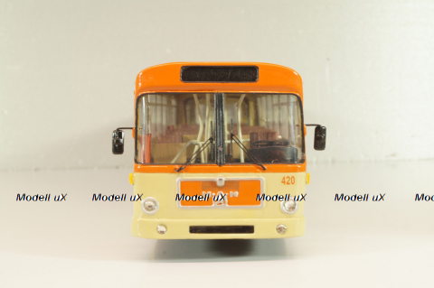 MAN SG 280 HV6 Mainz 1967, orange/beige, Vector Models 1:43